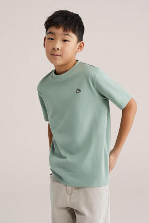 WE Fashion T-shirt lichtgroen