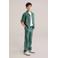 WE Fashion straight casual broek groen
