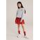 WE Fashion sweater grijs melange