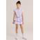 WE Fashion gestreepte blousetop met textuur lila