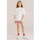 WE Fashion T-shirt met backprint wit