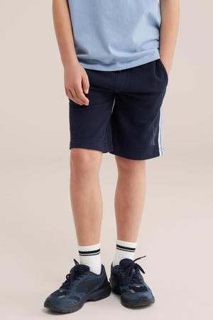 sweatshort donkerblauw