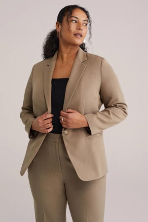 regular blazer taupe