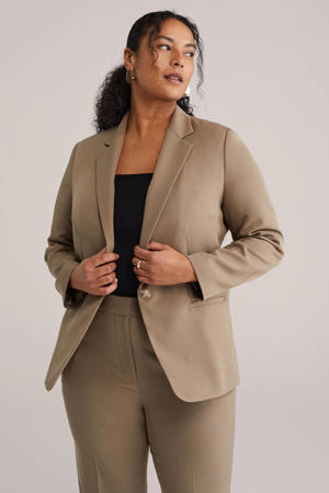 regular blazer taupe