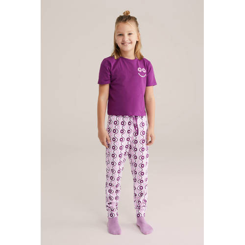 WE Fashion pyjama paars/lila
