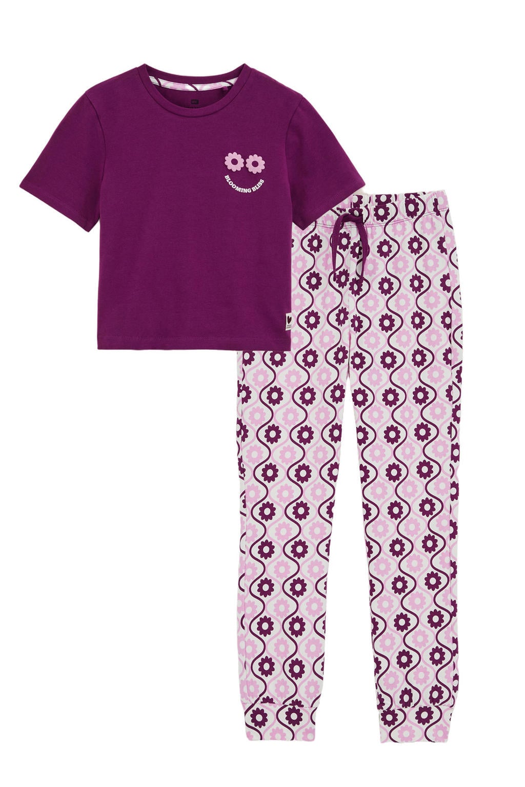 WE Fashion pyjama paars/lila