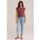 WE Fashion top gebreid oudroze