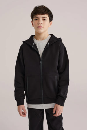 sweatvest zwart