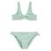WE Fashion crop bikini mintgroen