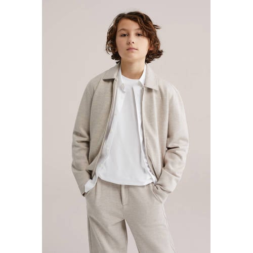 WE Fashion overshirt beige afbeelding