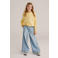 WE Fashion sweater geel