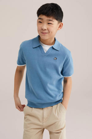 polo blauw
