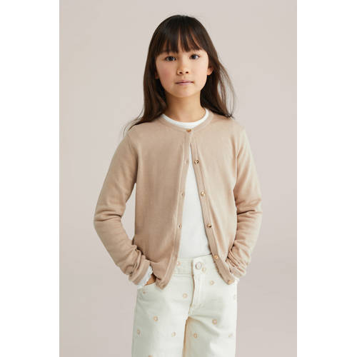 WE Fashion vest fijn gebreid afbeelding