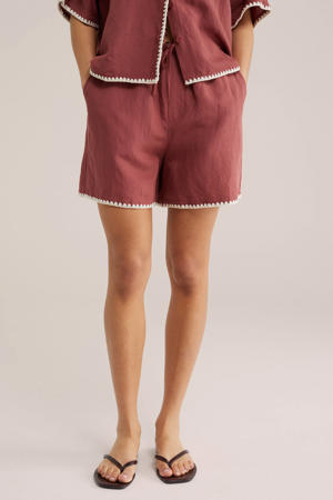 regular waist casual short oudroze