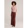 WE Fashion pullover lichtroze ajour