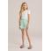 WE Fashion korte rok mintgroen