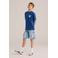 WE Fashion T-shirt met backprint donkerblauw