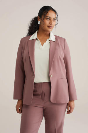 regular blazer oudroze