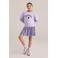 WE Fashion sweatjurk lila