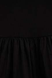 thumbnail: WE Fashion korte jurk rib gebreid zwart