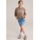 WE Fashion Blue Ridge denim spijkerrok medium blue denim