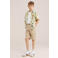 WE Fashion casual overhemd beige