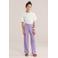 WE Fashion loose casual broek lila