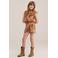 WE Fashion playsuit oranje