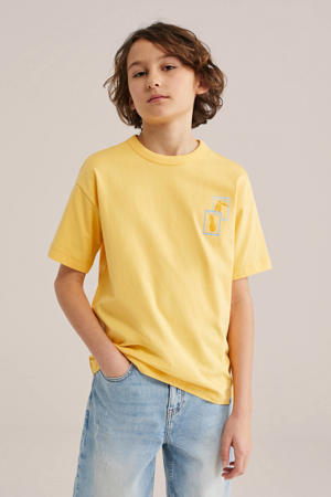 T-shirt geel