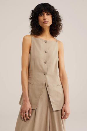 gilet beige