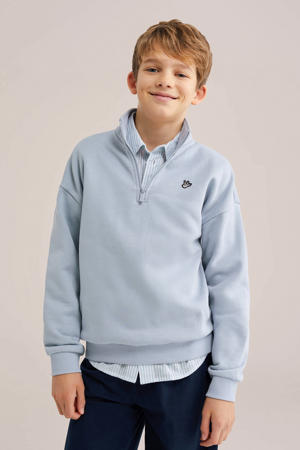 pullover lichtblauw