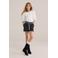 WE Fashion straight casual short zwart