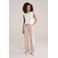 WE Fashion Blue Ridge high waist flared jeans lichtroze
