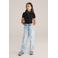 WE Fashion Blue Ridge straight leg jeans light blue denim