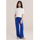 WE Fashion loose casual broek marineblauw