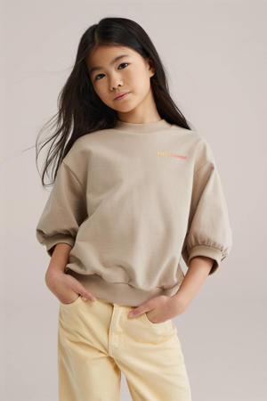 sweater lichtbruin