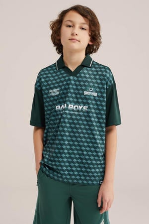 T-shirt donkergroen