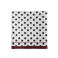 WE Fashion sjaal met stippen zwart/wit