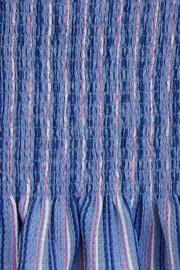 thumbnail: WE Fashion gestreepte mouwloze top blauw