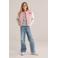 WE Fashion bomberjack lichtroze