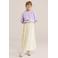 WE Fashion maxi rok lichtgeel