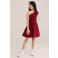 WE Fashion one shoulder jurk rood