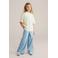 WE Fashion Blue Ridge wide leg jeans light blue denim
