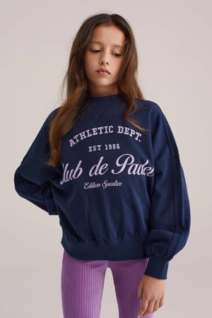 sweater donkerblauw