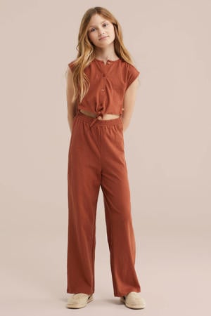 jumpsuit brique