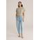 WE Fashion top beige gebreid