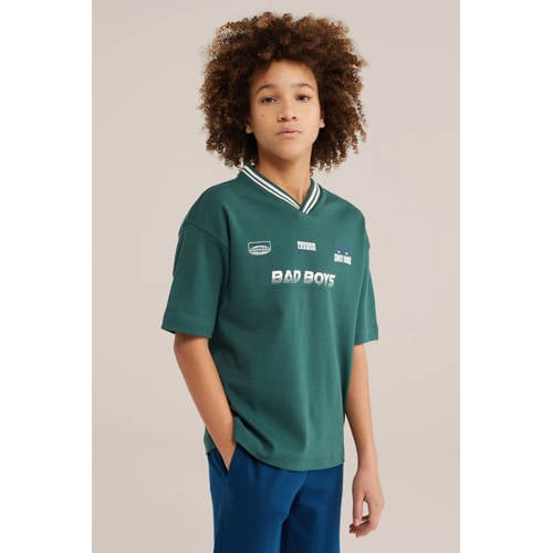 Bad Boys T-shirt donkergroen afbeelding
