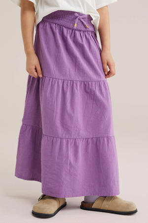 maxi rok paars