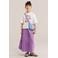 WE Fashion maxi rok paars