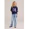 WE Fashion T-shirt donkerblauw